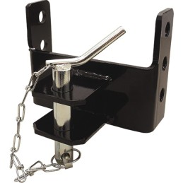 CHAPE D'ATTELAGE  AVEC AXE POUR MICRO TRACTEUR