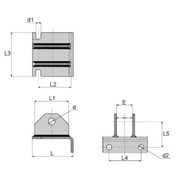 CHAPE DE BARRE DE POUSSEE POUR MICRO TRACTEUR ISEKI