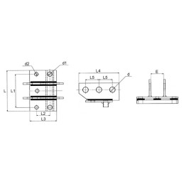 CHAPE DE BARRE DE POUSSEE POUR MICRO TRACTEUR YANMAR