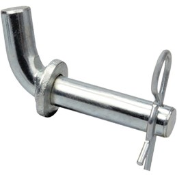 AXE D'ATTELAGE AVEC POIGNEE POUR ATTELAGE COULISSANT MICRO TRACTEUR