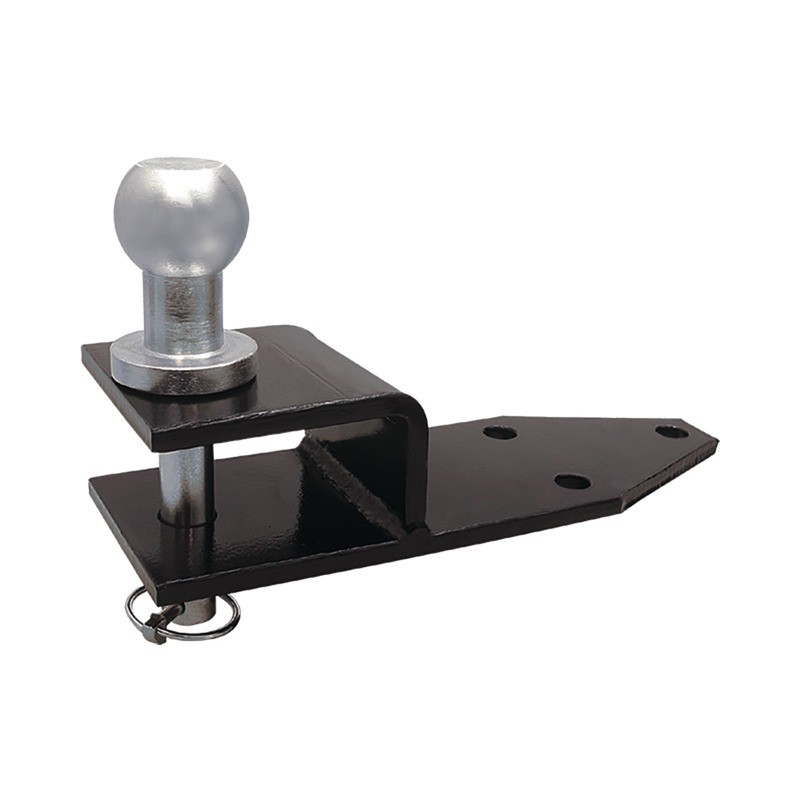 CHAPE D'ATTELAGE MIXTE AVEC ROTULE POUR MICRO TRACTEUR LG295MM