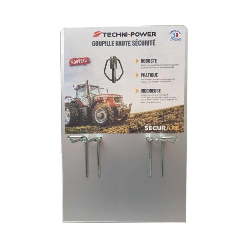 PRESENTOIR POUR GOUPILLE DE SECURITE SECURAXE