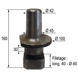 PITON ATTELAGE A VISSER DIA 45