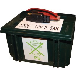 BATTERIE MOTOCULTURE SECHE 12 V 2,5AH 12N2.5 POUR TONDEUSE TRACTEE