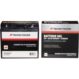 BATTERIE GEL 20 AH TYPE NH1220 (+ A DROITE)