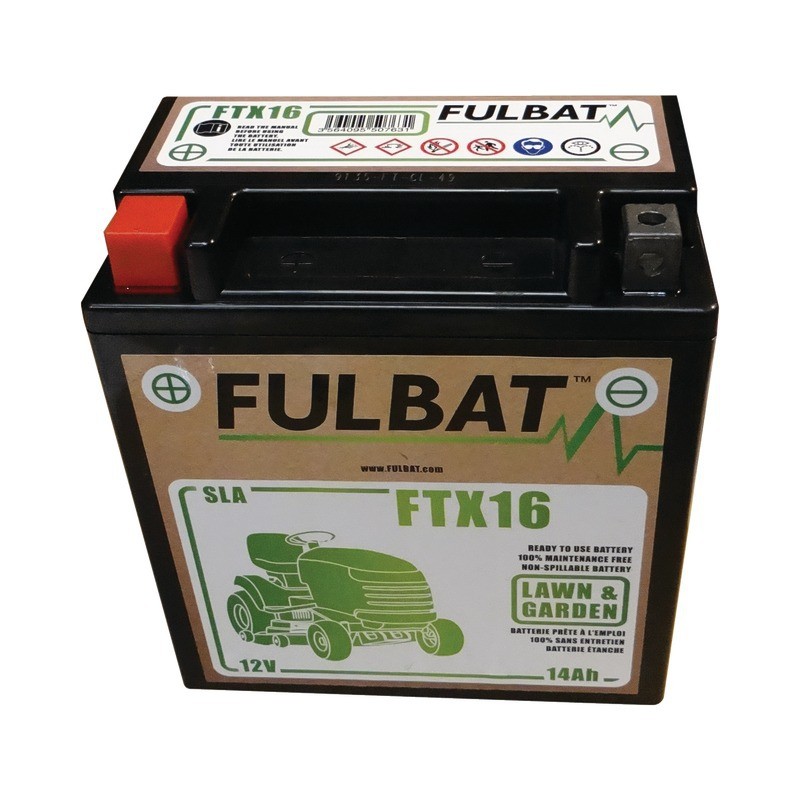 BATTERIE GEL 14 AH TYPE MGS12-16-BS (+ A GAUCHE)