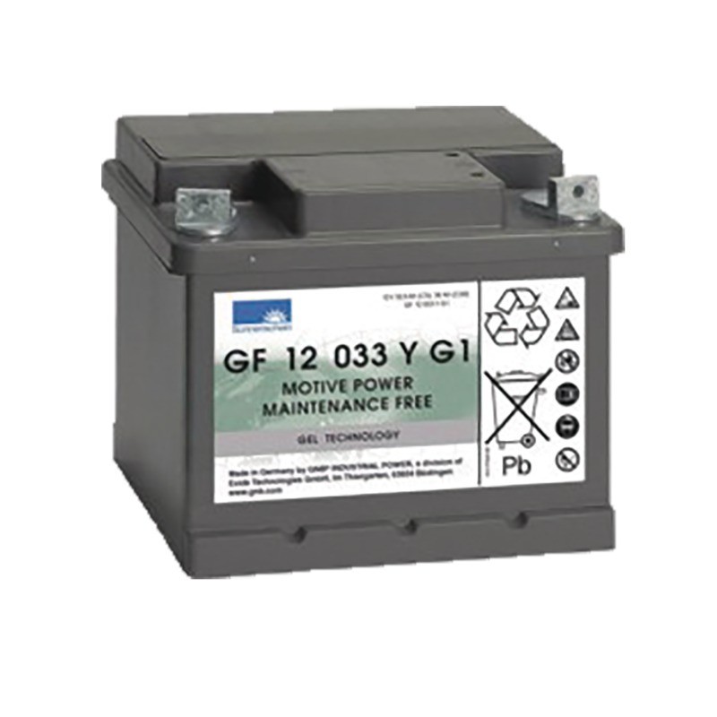 BATTERIE GEL GF12033YG1 12V 38AH