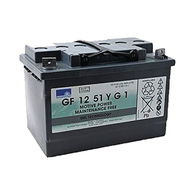 BATTERIE GEL GF12051YG1 12V 56AH