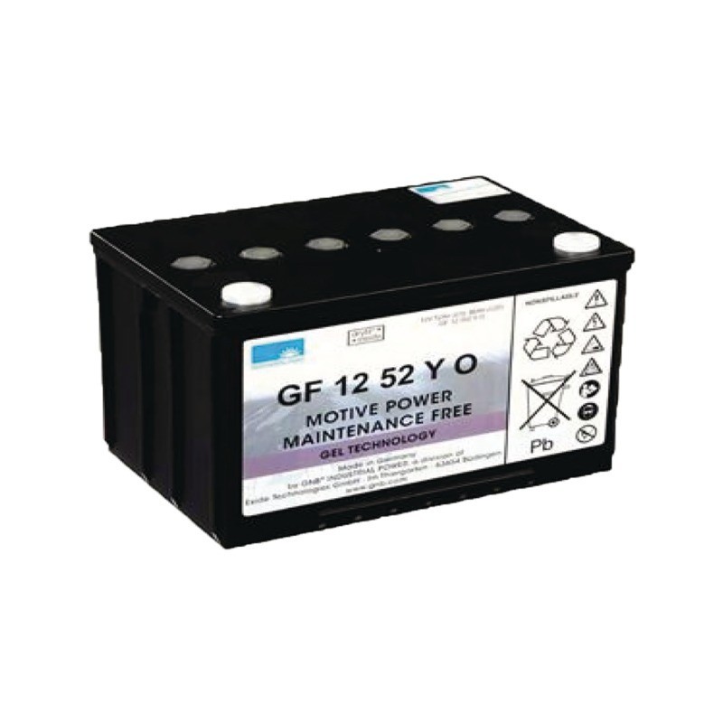 BATTERIE GEL GF12052YO 12V 60AH