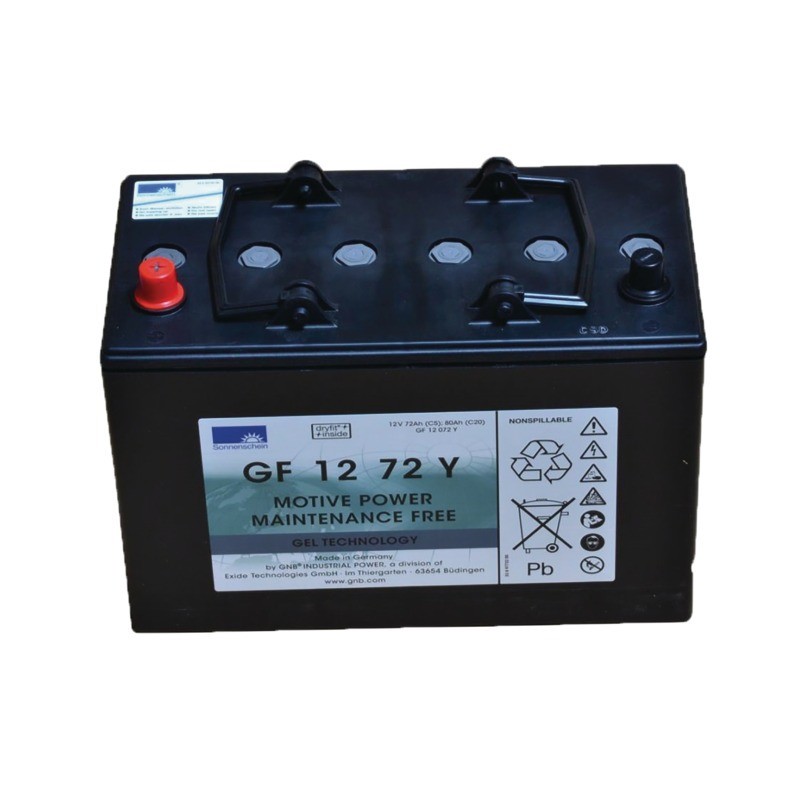 BATTERIE GEL GF12072Y 12V 80AH