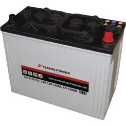 BATTERIE 12V-125AH DECHARGE LENTE TECHNI-POWER