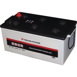 BATTERIE 12V-230AH DECHARGE LENTE TECHNI-POWER