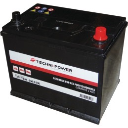 BATTERIE 12V-70AH/560A + A DROITE TECHNI-POWER