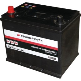 BATTERIE 12V-70AH/560A + A GAUCHE TECHNI-POWER