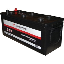 BATTERIE 12V-155AH/900A + A GAUCHE SUR LA LARGEUR TECHNI-POWER