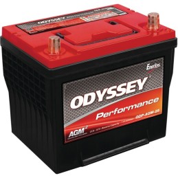 BATTERIE 12V 59AH 675A + A GAUCHE ODYSSEY ODP-AGM25