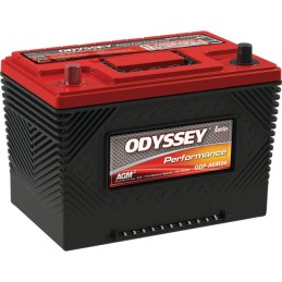 BATTERIE 12V 61AH 792A + A GAUCHE ODYSSEY ODP-AGM34