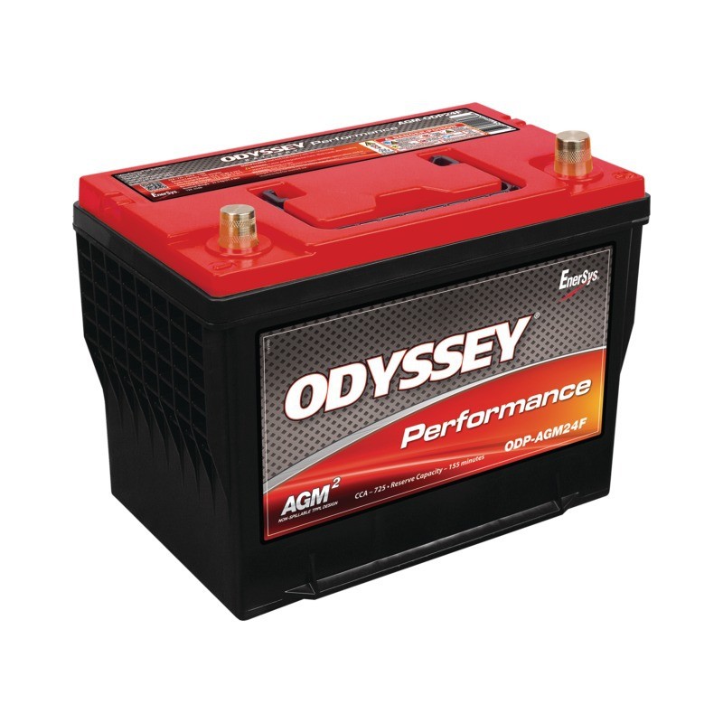 BATTERIE 12V 63AH 725A + A DROITE ODYSSEY ODP-AGM24F