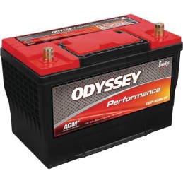 BATTERIE 12V 85AH 850A + A DROITE ODYSSEY ODP-AGM27F