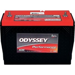 BATTERIE 12V 100AH 925A + A GAUCHE ODYSSEY ODP-AGM31