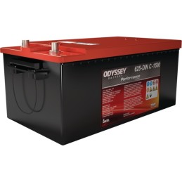 BATTERIE 12V 220AH 1500A + A GAUCHEODYSSEY ODP-625-DIN C-1500