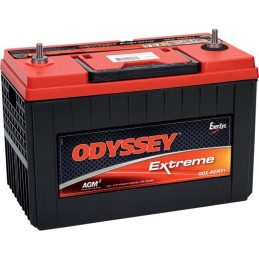 BATTERIE 12V 100AH 1150A ODYSSEY + A GAUCHE ODYSSEY ODX-AGM31