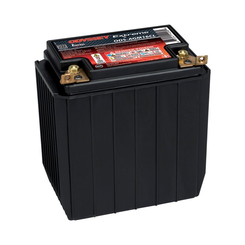 BATTERIE 12V 18AH 220A ODYSSEY + A DROITE ODYSSEY ODX-AGM16CL