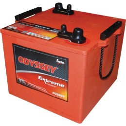 BATTERIE 12V 126AH 1225A ODYSSEY + A DROITE ODYSSEY ODS-AGM6M