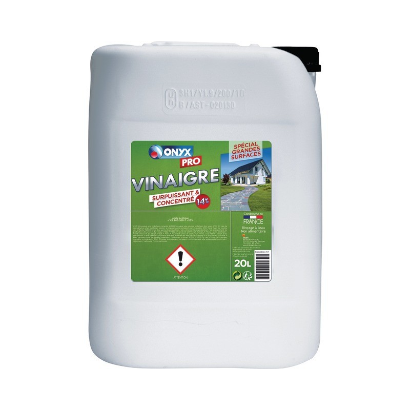 VINAIGRE 14° CONCENTRE BIDON DE 20 LITRES