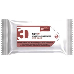LINGETTES DESINFECTANTES PAQUET DE 80