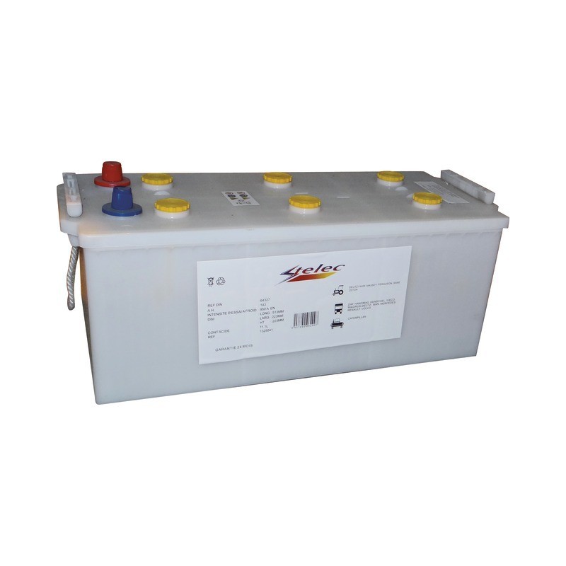 BATTERIE SECHE 12V-143AH 64327 STELEC