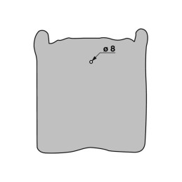 COUSSIN ASSISE / MSG 20 ETROIT PVC