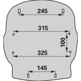COUSSIN DOSSIER / PRIMO M PVC AVEC CHAUFFAGE