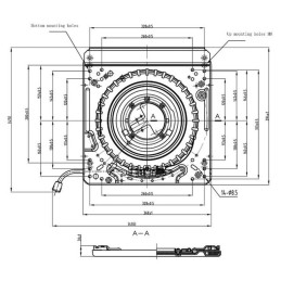 PLATEAU PIVOTANT 360° POUR SIEGE MAXIMO