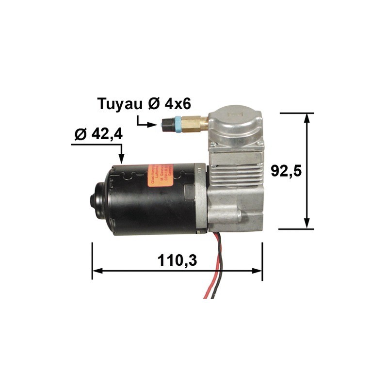 COMPRESSEUR 12 VOLTS POUR SIEGE