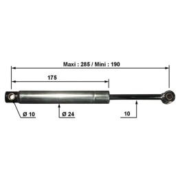 AMORTISSEUR SUSPENSION M2 /SIEGE