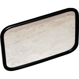 RETROVISEUR GLACE BOMBEE 156x216 MM POUR SUPPORT 18 MM
