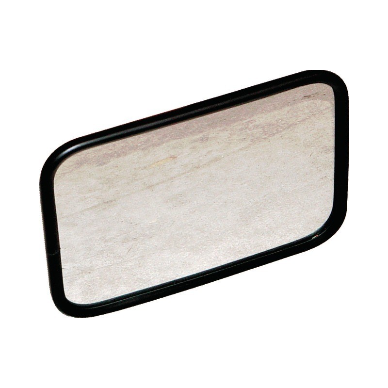 RETROVISEUR GLACE BOMBEE 156x216 MM POUR SUPPORT 18 MM
