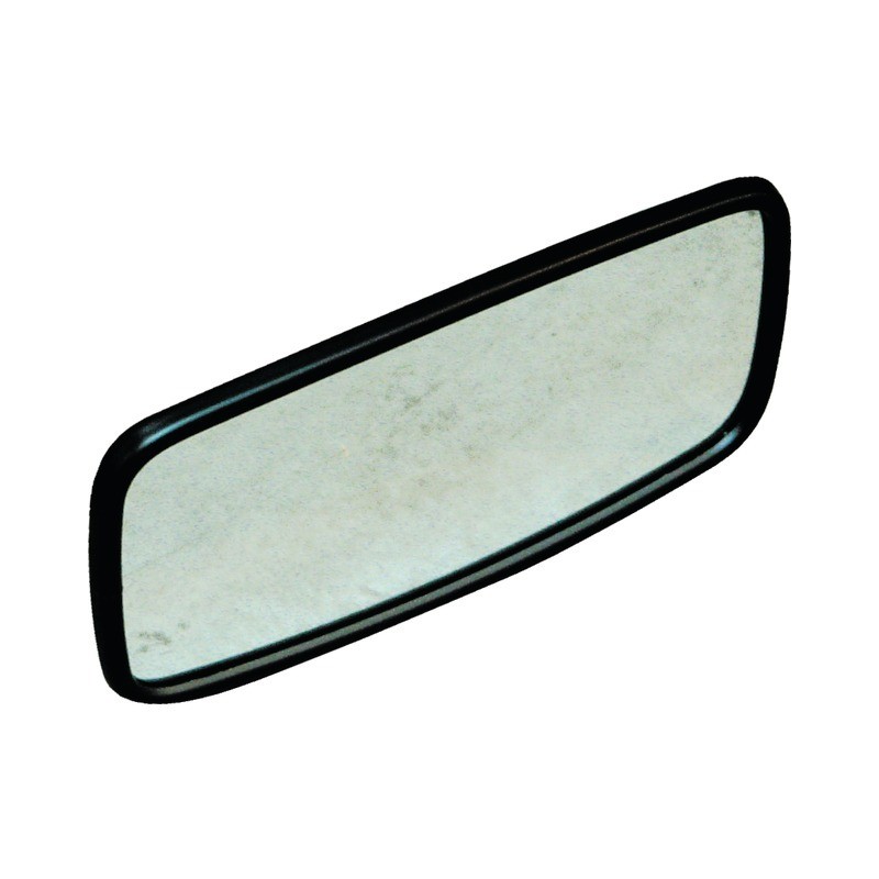 RETROVISEUR GLACE BOMBEE 177x357 MM POUR SUPPORT 18 MM