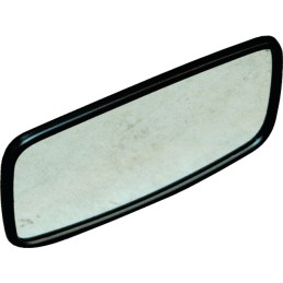 RETROVISEUR GLACE BOMBEE 177x357 MM POUR SUPPORT 18 MM