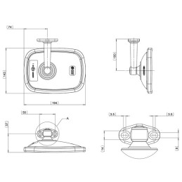 RETROVISEUR INTERIEUR 194X143MM BRITAX