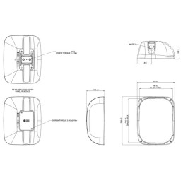 RETROVISEUR REVERSIBLE 269X209MM BRITAX