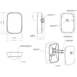 RETROVISEUR DROIT 328X238MM BRITAX
