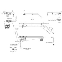 BRAS DE RETROVISEUR TELESCOPIQUE DROIT BRITAX
