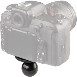 BASE RONDE FILETEE 1/4" 20MM BOULE C