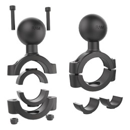 BASE DE FIXATION POUR TUBE 2,8575-3,81CM BOULE C