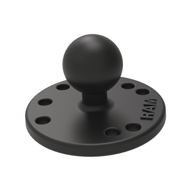 BASE RONDE Ø6,35CM AVEC BOULE B