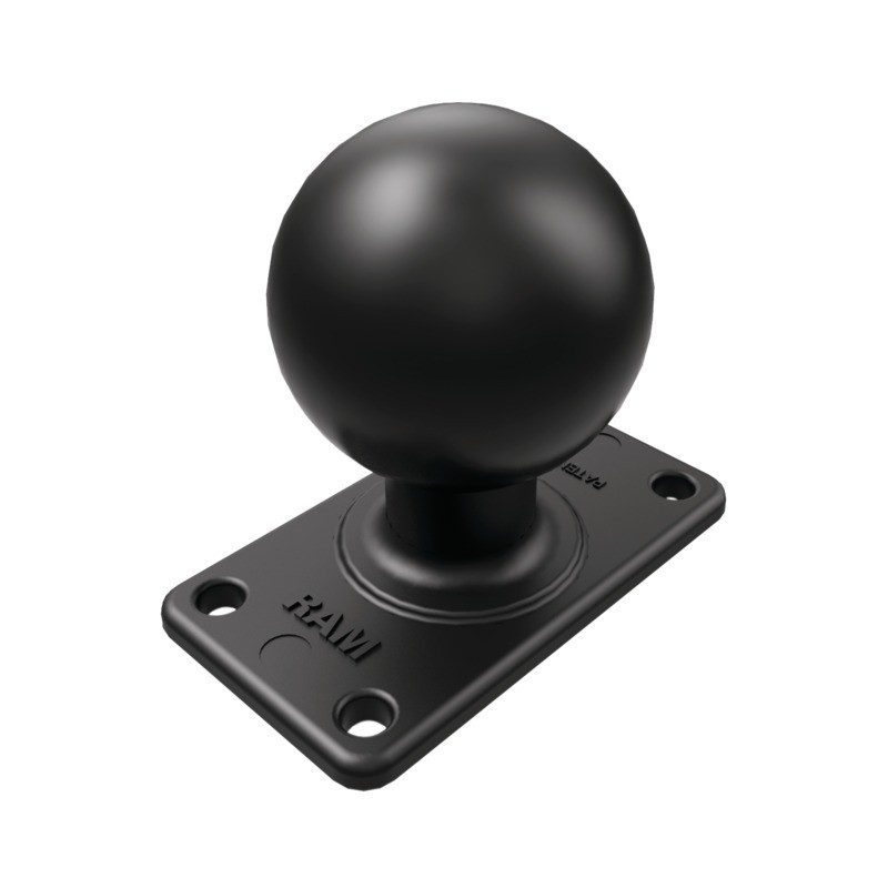 BASE RECTANGLE AVEC MOTIF DE TROUS VESA 35X75MM BOULE D