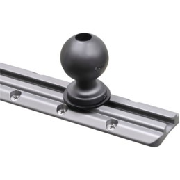 BASE RONDE AVEC UNE FIXATION T EN ACIER INOXYDABLE BOULE B