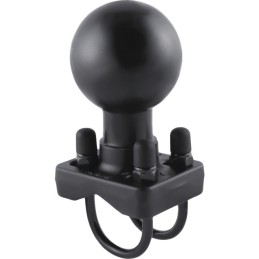 BASE DOUBLE U POUR TUBE DE 2,54-3,18CM BOULE D